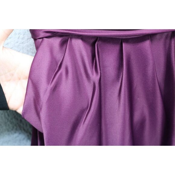 Bill Levkoff Purple Strapless Evening Dress-Size 4-Event-Pockets - Picture 9 of 14